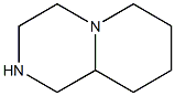 octahydro-1H-pyrido[1,2-a]piperazine,,结构式