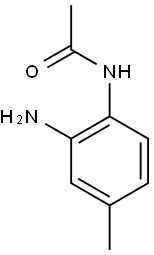 2'-アミノ-4'-メチルアセトアニリド 化学構造式