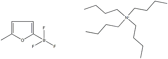 Tetrabutylammonium 5-methylfuran-2-trifluoroborate Structure