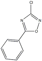 3-Chloro-5-phenyl-1,2,4-oxadiazole Struktur