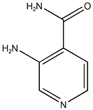 3-Aminopyridine-4-carboxamide Structure