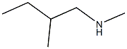 methyl-2-methylbutylamine Struktur