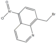 8-(BROMOMETHYL)-5-NITROQUINOLINE Structure