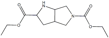 DIETHYL HEXAHYDROPYRROLO[3,4-B]PYRROLE-2,5(1H)-DICARBOXYLATE Structure