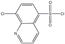 8-CHLOROQUINOLINE-5-SULFONYL CHLORIDE Structure