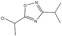 5-(1-CHLOROETHYL)-3-ISOPROPYL-1,2,4-OXADIAZOLE