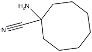 1-AMINOCYCLOOCTANECARBONITRILE Structure