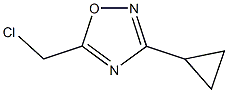 5-(CHLOROMETHYL)-3-CYCLOPROPYL-1,2,4-OXADIAZOLE