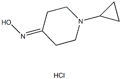 1-CYCLOPROPYLPIPERIDIN-4-ONE OXIME HYDROCHLORIDE Structure