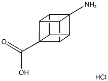 4-AMINOCUBANE-1-CARBOXYLIC ACID HYDROCHLORIDE 结构式