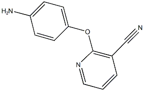 2-(4-AMINOPHENOXY)NICOTINONITRILE,,结构式