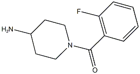 1-(2-fluorobenzoyl)piperidin-4-amine Structure