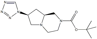 tert-butyl (7S,8aS)-7-(1H-tetrazol-1-yl)hexahydropyrrolo[1,2-a]pyrazine-2(1H)-carboxylate|