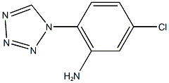 5-chloro-2-(1H-tetrazol-1-yl)aniline 结构式