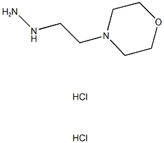 4-(2-hydrazinoethyl)morpholine dihydrochloride Structure