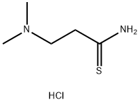 3-(dimethylamino)propanethioamide hydrochloride Structure