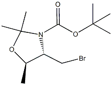  tert-butyl (4S,5R)-4-(bromomethyl)-2,2,5-trimethyl-1,3-oxazolidine-3-carboxylate