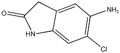 5-amino-6-chloro-1,3-dihydro-2H-indol-2-one|