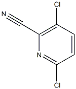 3,6-dichloropyridine-2-carbonitrile,,结构式