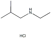 N-ethyl-N-isobutylamine hydrochloride,,结构式