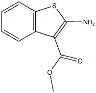 methyl 2-amino-1-benzothiophene-3-carboxylate Structure