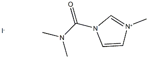 1-[(dimethylamino)carbonyl]-3-methyl-1H-imidazol-3-ium iodide,,结构式