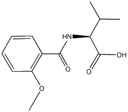 (2S)-2-[(2-methoxybenzoyl)amino]-3-methylbutanoic acid|