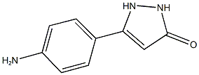  5-(4-aminophenyl)-1,2-dihydro-3H-pyrazol-3-one