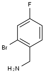 (2-bromo-4-fluorophenyl)methanamine Structure