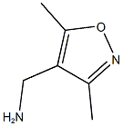 (3,5-dimethyl-1,2-oxazol-4-yl)methanamine 化学構造式