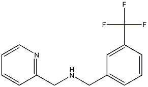 (pyridin-2-ylmethyl)({[3-(trifluoromethyl)phenyl]methyl})amine