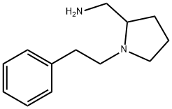 [1-(2-phenylethyl)pyrrolidin-2-yl]methanamine, 60737-45-3, 结构式