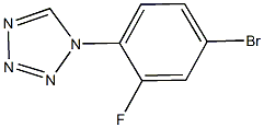 1-(4-bromo-2-fluorophenyl)-1H-tetrazole Structure