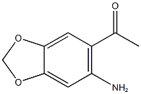 1-(6-amino-2H-1,3-benzodioxol-5-yl)ethan-1-one Structure