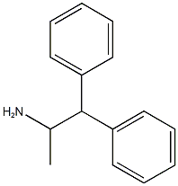 1,1-diphenylpropan-2-amine Structure