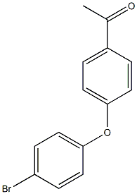 1-[4-(4-bromophenoxy)phenyl]ethan-1-one 结构式