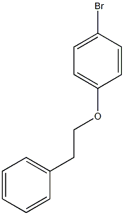 4-ブロモフェニルフェネチルエーテル 化学構造式