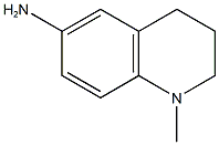 1-methyl-1,2,3,4-tetrahydroquinolin-6-amine 化学構造式