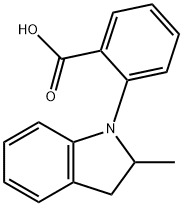 72990-99-9 2-(2-methyl-2,3-dihydro-1H-indol-1-yl)benzoic acid