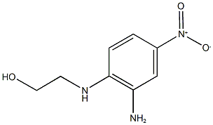 2-[(2-amino-4-nitrophenyl)amino]ethan-1-ol 结构式