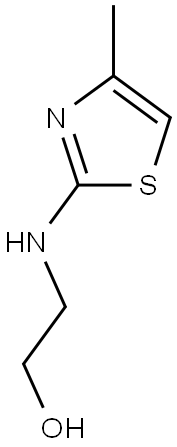 2-[(4-methyl-1,3-thiazol-2-yl)amino]ethan-1-ol Structure