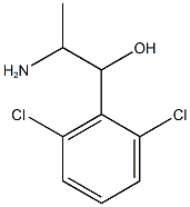 2-amino-1-(2,6-dichlorophenyl)propan-1-ol Structure