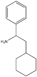 2-cyclohexyl-1-phenylethan-1-amine,,结构式