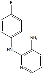 2-N-(4-fluorophenyl)pyridine-2,3-diamine Structure