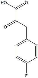 3-(4-fluorophenyl)-2-oxopropanoic acid Struktur
