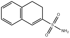 3,4-dihydronaphthalene-2-sulfonamide Structure