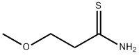 3-methoxypropanethioamide Structure