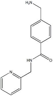 4-(aminomethyl)-N-(pyridin-2-ylmethyl)benzamide