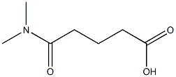 4-(dimethylcarbamoyl)butanoic acid 结构式