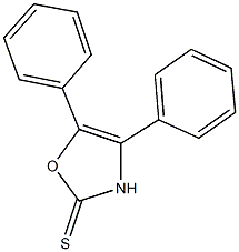  4,5-diphenyl-2,3-dihydro-1,3-oxazole-2-thione